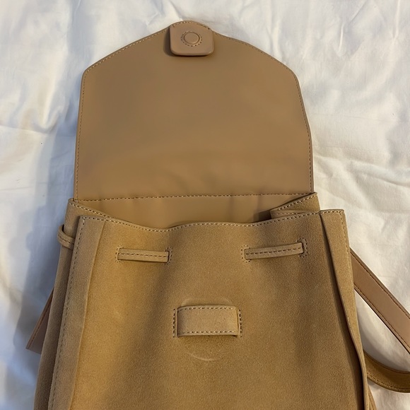 LOEFFLER RANDALL LEATHER SUEDE BACKPACK - Picture 6 of 16